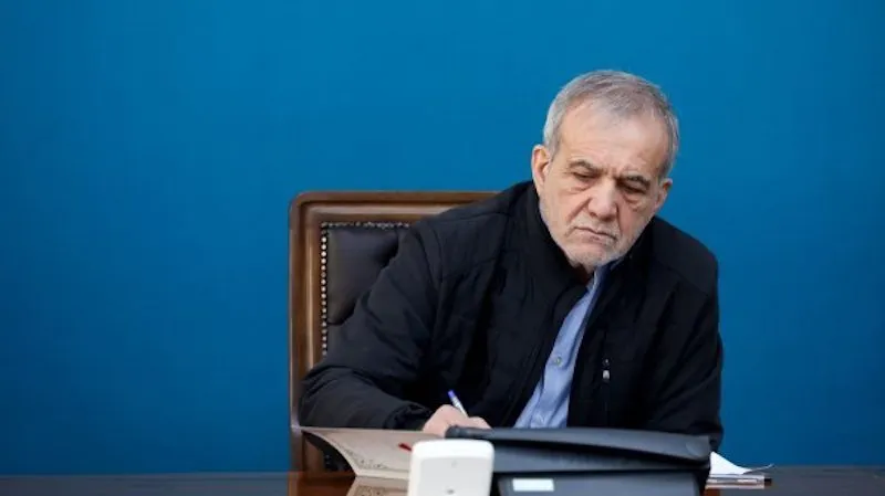 پیام پزشکیان برای قهرمانی تیم کشتی ایران در آمریکا