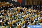 عکس: خالی شدن سالن هنگام سخنرانی نتانیاهو در مجمع عمومی سازمان ملل