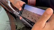 تصاویر رصد بیابان‌های ایران توسط پهپادها