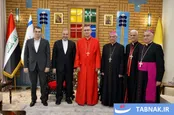 عکس: دیدار سفیر ایران در عراق با پاتریارک کلدانی