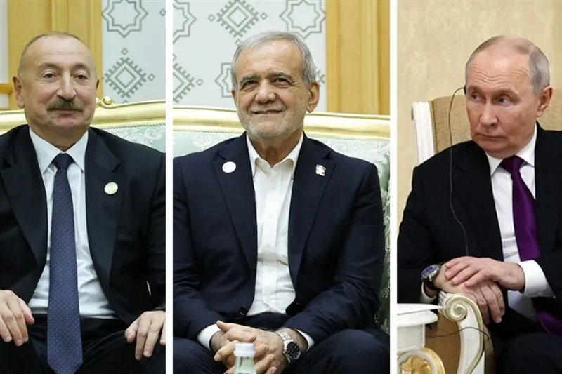 Pezeshkian Putin Alyev