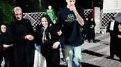 تصاویر بدرقه شبانه پیکر «امید جهان» در بم