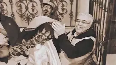 تصاویری از سپهبد شهید محمد باقری در جمع خانواده