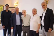عکس: عیادت رییس و نایب رییس فدراسیون از محمود خوردبین