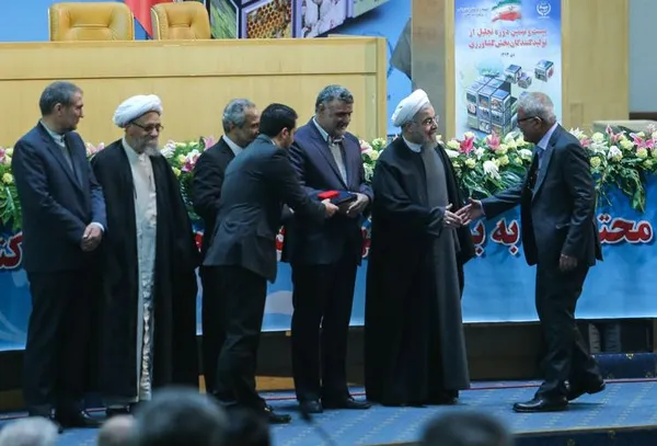 بیست و نهمین دوره تجلیل از تولیدکنندگان برتر بخش کشاورزی./ISNA
