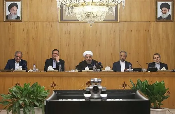 نشست هیأت دولت صبح چهارشنبه با حضور حجت&zwnj;الاسلام حسن روحانی، رئیس&zwnj;جمهور برگزار شد./FNA
