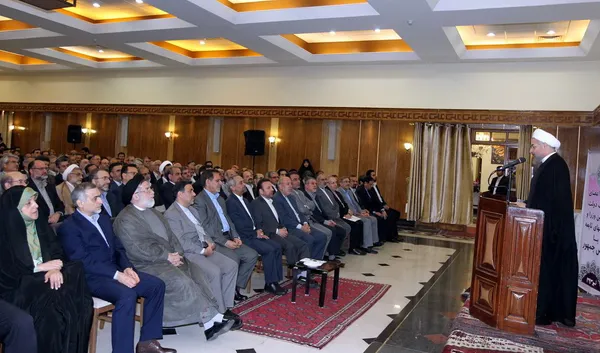 دیدار روحانی با هیات دولت،معاونین وزرا و سازمانهای تابعه/President O.W 

