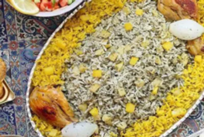 طرز تهیه سیب پلو