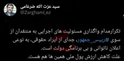 ضرغامی: دولت ناتوان است!