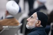 ژست‌های میرسلیم در حرم امام (ره) سوژه عکاسان