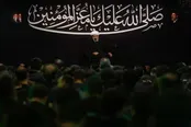 عکس: مراسم عزاداری شب بیست‌وهفتم ماه صفر در هیئت رایه‌العباس(ع)