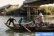 عکس: رود فرات، مرز ناآرام قاچاقچیان