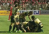 وقت اضافه و ضربات پنالتی بازی قشقایی-پرسپولیس