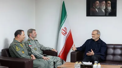 پزشکیان در زمان حمله به بیت رهبری کجا بود؟