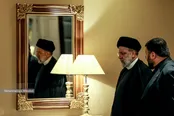 تصویر دیده نشده از شهید رئیسی و سر تیم حفاظت