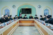حضور پزشکیان در مسجد مقدس جمکران