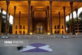 چرخش نگران‌کننده ستون‌های تاریخی در قلب نقش‌ جهان