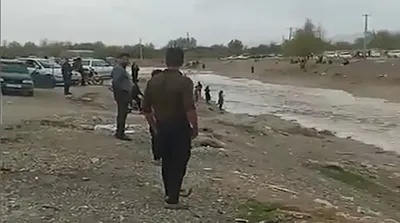 تصاویر رسیدن آب سد زاینده‌رود به ناژوان اصفهان