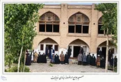 عکس رنگی شده از مسجد جامع مراغه در دوره قاجار