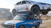 تصاویر حمل تسلا با نیسان آبی!