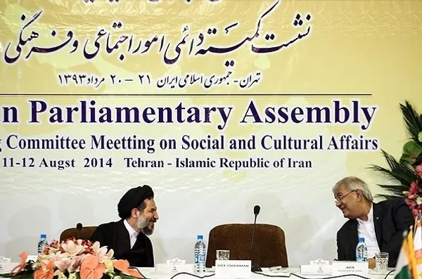 نشست کمیته دائمی امور اجتماعی و فرهنگی مجالس آسیایی صبح دوشنبه با حضور حجت الاسلام محمدحسن ابوترابی&zwnj;فرد نایب &zwnj;رئیس اول مجلس شورای اسلامی در هتل اسپیناس برگزار شد./FNA
