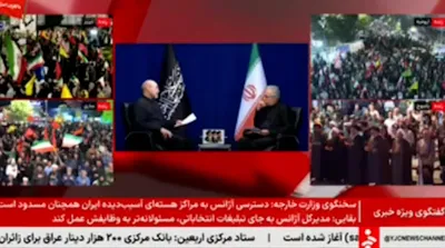 لحظه قطع مصاحبه قالیباف در تلویزیون پس از افشاگری‌اش درباره توافق!