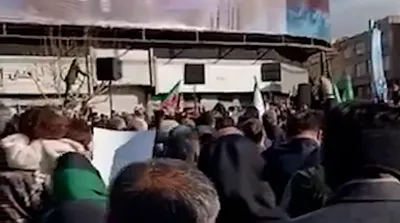 ویدیوی تلخ از روز دوم شهادت رهبر انقلاب