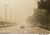 حرکت یک توده گرد و غبار به سمت البرز