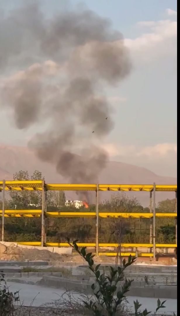 آتش‌سوزی در مجموعه ورزشی انقلاب