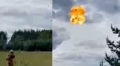 تصاویر شکار پهپاد روس با کلاشنیکف