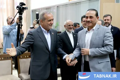 عکس: دیدار فرمانده ارتش پاکستان با رئیس‌جمهور