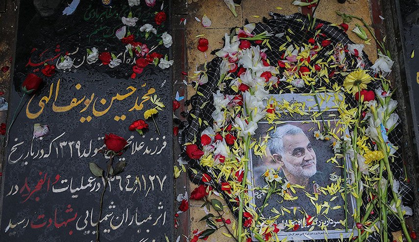 تصاویر آرامگاه ابدی حاج قاسم