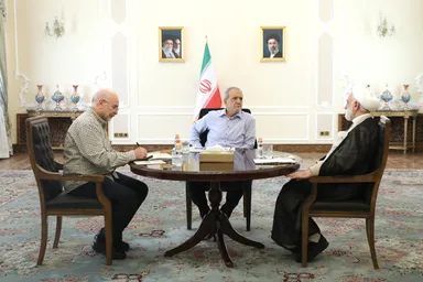 عکس: جلسه سران قوا