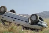 واژگونی مرگبار خودرو پژو پارس در کهگیلویه و بویراحمد