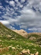 کوە زاولی از رشتە کوە شاهو در شهر پاوە