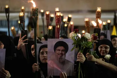 عکس: مراسم دومین سالگرد شهادت سید حسن نصرالله