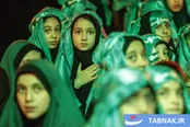 عکس: سفره نذری حضرت رقیه(س) در میدان امام حسین(ع)