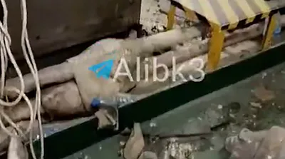تصاویر کشتی هدف قرار گرفته در ساحل عربستان