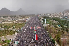 راهپیمایی میلیونی مردم یمن با شعار علیه عربستان