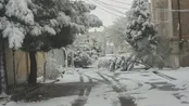 بارش سنگین برف در نیشابور