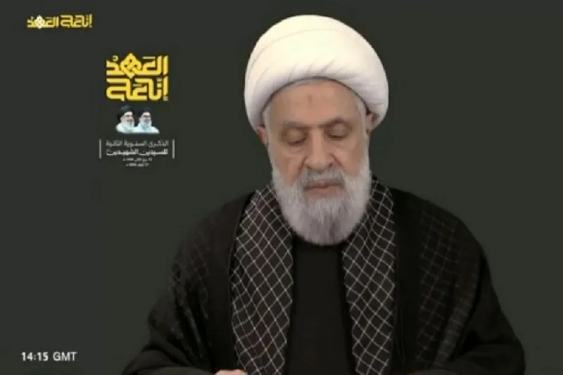 شیخ نعیم قاسم: فلسطین قطب نمای ما خواهد ماند