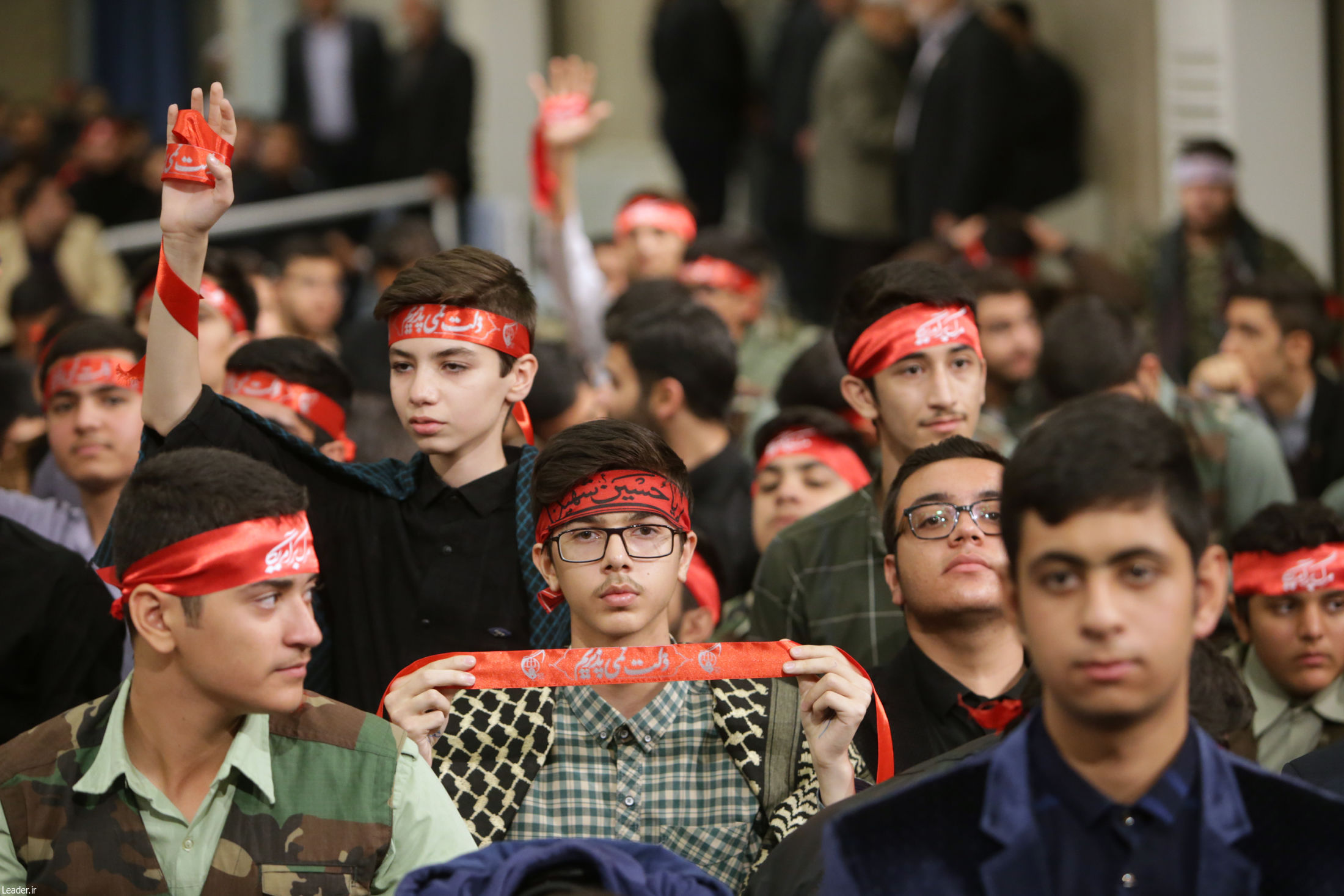 دیدار رهبری با دانش آموزان و دانشجویان