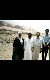 شهیدلاریجانی و شهیدشمخانی در مراسم حج سال۷۱