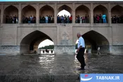 عکس: جاری شدن آب در زاینده رود