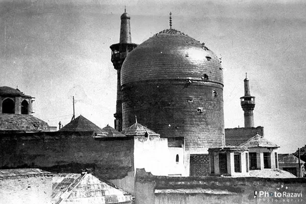 گنبد منور حرم امام رضا(ع)