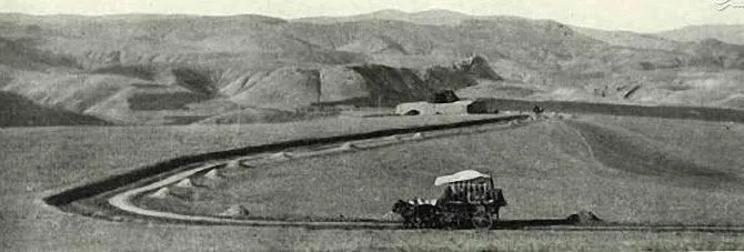 جاده قزوین - رشت در سال ۱۳۰۰