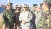 سرلشکر باقری به نقطه ‌صفر مرزی رفت