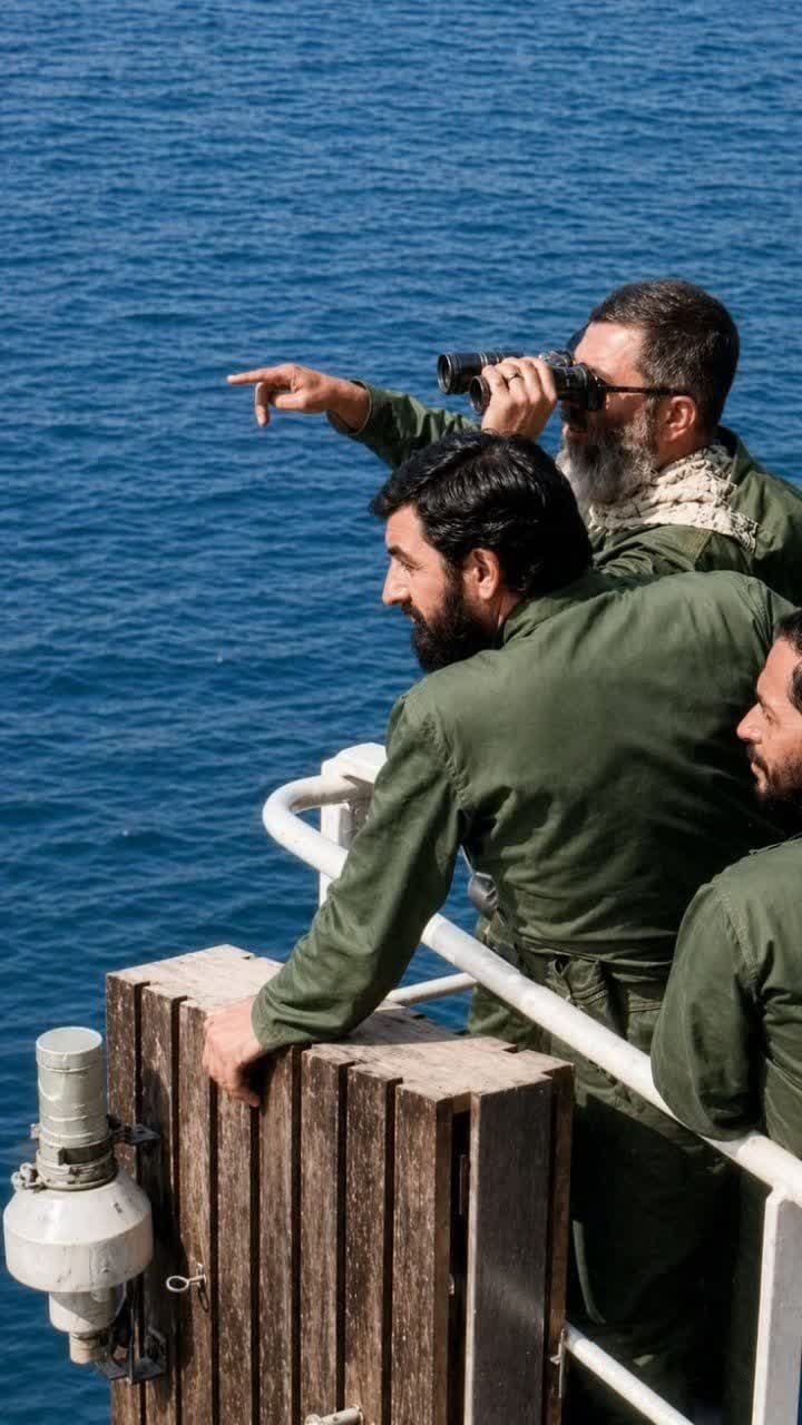 تصاویری از سرلشکر رضایی کنار رهبر شهید در خلیج‌فارس