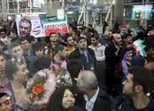 استقبال معنی دار از ملی پوشان در فرودگاه