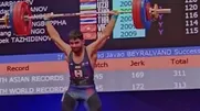 لحظه رکوردشکنی وزنه بردار ایران با 9 مدال!
